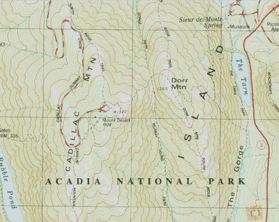 The Cadillac Mountains. Source: [US Geological Survey](https://www.usgs.gov/media/images/cadillacmountainss)